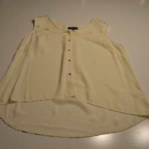 Elementz Sleeveless Bedazzled Blouse XL